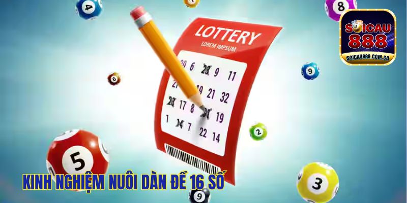 Dàn Đề 16 Số: Nuôi Dàn Đề 16 Số Bất Tử, Thắng Quanh Năm