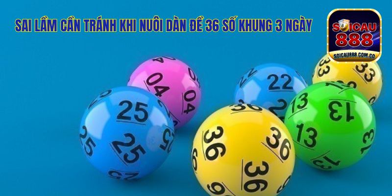 Nuôi Dàn Đề 36 Số Khung 3 Ngày: Đánh Đâu Thắng Đó