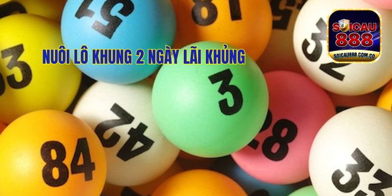 Lô Khung 2 Ngày: Về Số Đẹp, Thu Lãi Khủng 