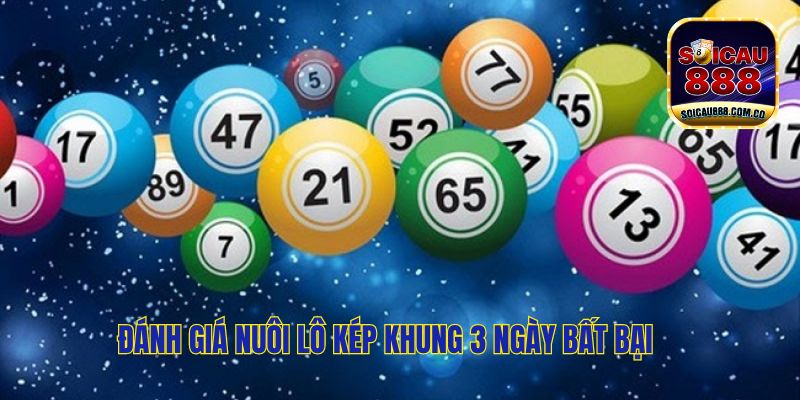 Nuôi Lô Kép Khung 3 Ngày Bất Bại Ăn Tiền Quanh Năm